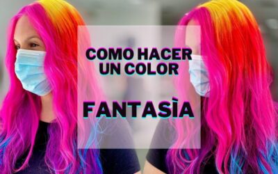 Como hacer un Color fantasia en el cabello sin dañarlo – Arcoiris