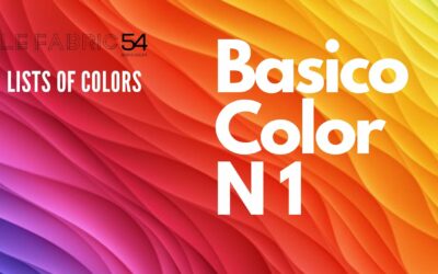 Color basico para el cabello N1 – Nociones de color